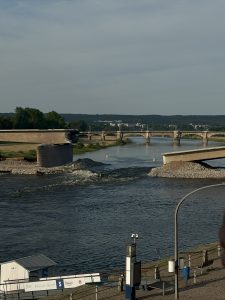 Elbe, Brücke, Blick